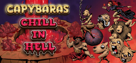Capybaras Chill in Hell Icon