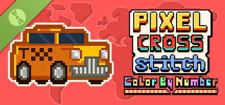 Pixel Cross Stitch Color by Number Demo Icon