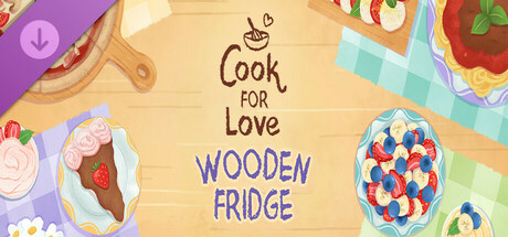 Cook for Love - Wooden Fridge Icon