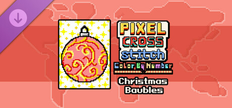 Pixel Cross Stitch - Christmas Baubles Pack Icon