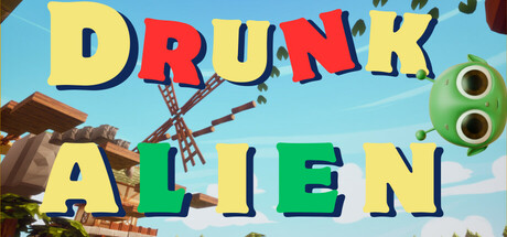 Drunk Alien Icon