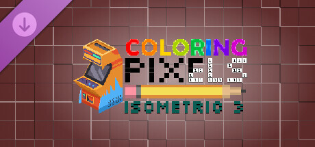 Coloring Pixels - Isometric 3 Pack Icon