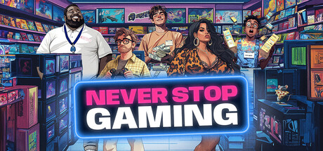 Never Stop Gaming - An EPIC Video Game Store Simulation Icon