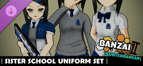 Banzai Escape 2 Subterranean - Sister School Uniform Icon