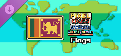 Pixel Cross Stitch - Flags Pack Icon