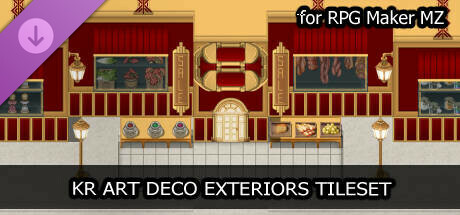 RPG Maker MZ - KR Art Deco Exteriors Tileset Icon