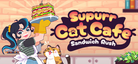 Supurr Cat Cafe: Sandwich Rush Playtest Icon