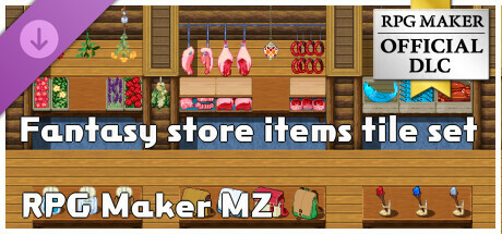 RPG Maker MZ - Fantasy store items tile set Icon