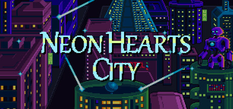 Neon Hearts City Icon