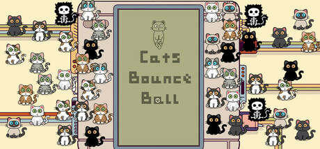 Cats Bounce Ball Icon