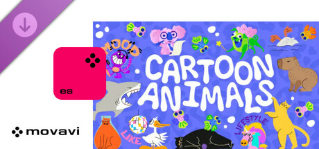Movavi Video  Suite 2025 Steam Edition - Cartoon Animals Pack Icon