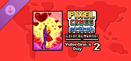 Pixel Cross Stitch - Valentine's Day Pack 2 Icon