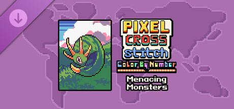 Pixel Cross Stitch - Menacing Monsters Pack Icon