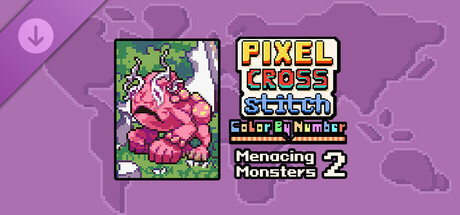 Pixel Cross Stitch - Menacing Monsters Pack 2 Icon
