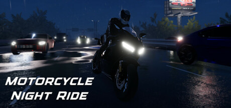 Motorcycle Night Ride Icon
