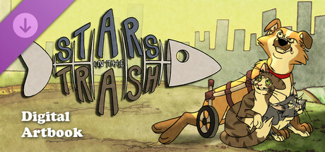 Stars In The Trash Digital Artbook Icon