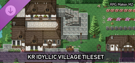 RPG Maker MZ - KR Idyllic Village Tileset Icon
