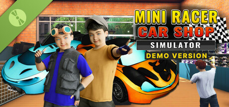 Mini Racer Car Shop Simulator Demo Icon