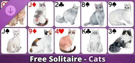 Free Solitaire - Cats Icon