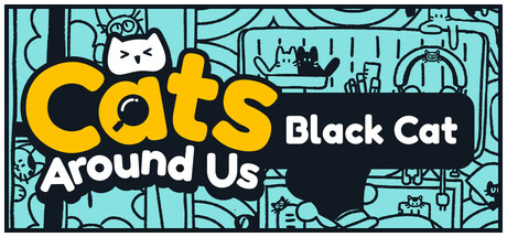 Cats Around Us: Black Cat Icon